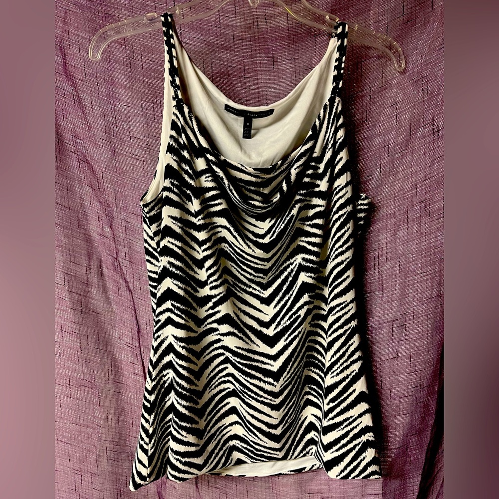 WHBM B&W top size M